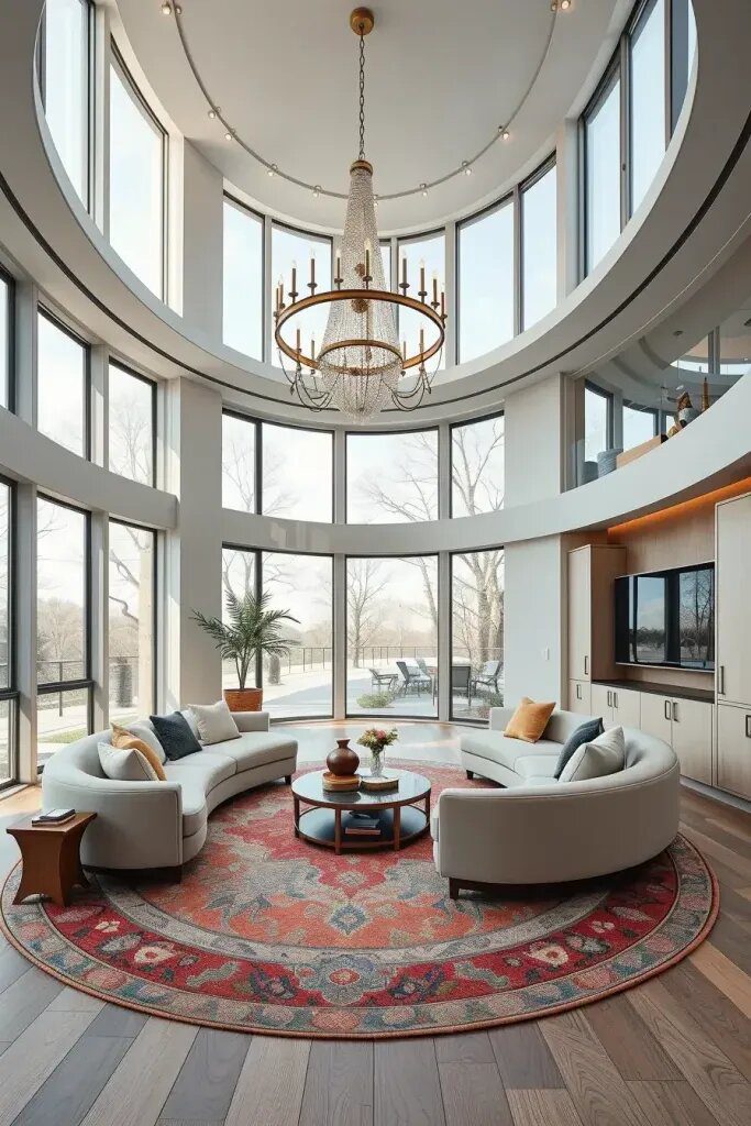 Inconspicuous Room Edges And Unconventional Shaped Floors
