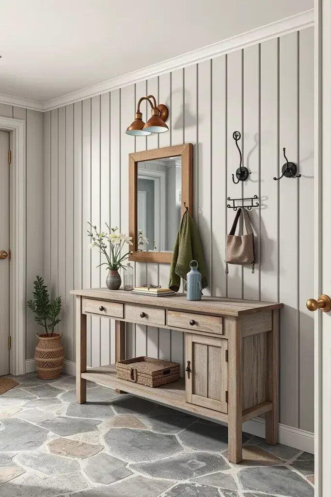 Cozy Shiplap Paneling with Neutral Decor - photo 2