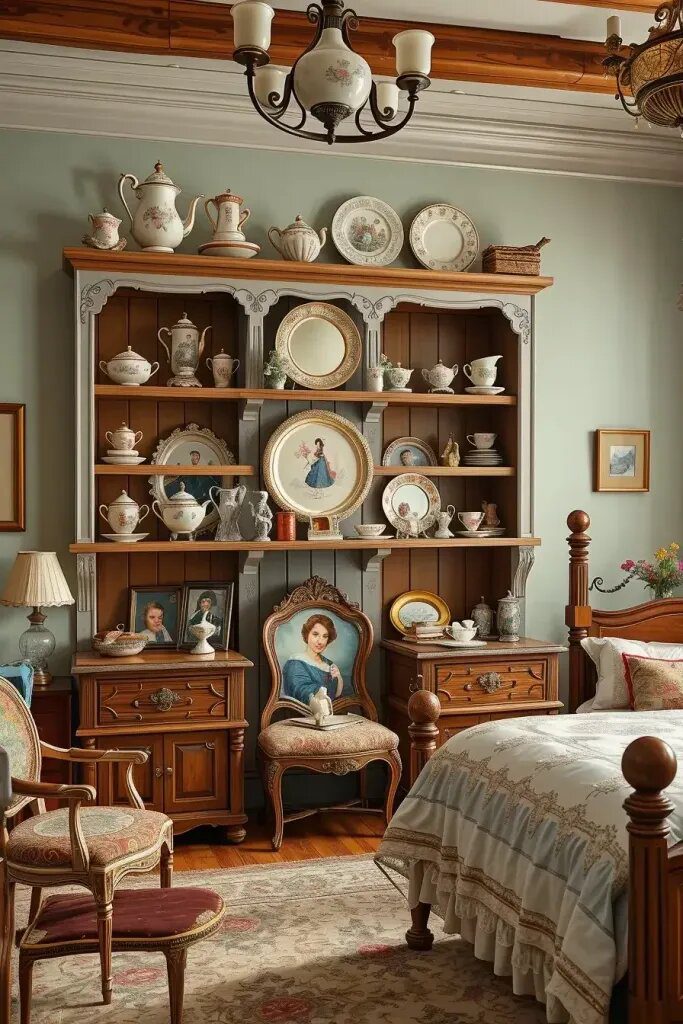Displaying Chinese Treasures on Bedroom Bookshelves - photo 2