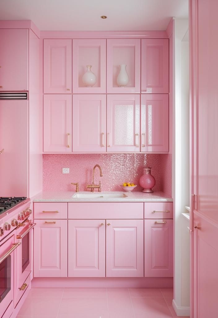 34. Crystal Pink Cabinet Knob Details - photo 2