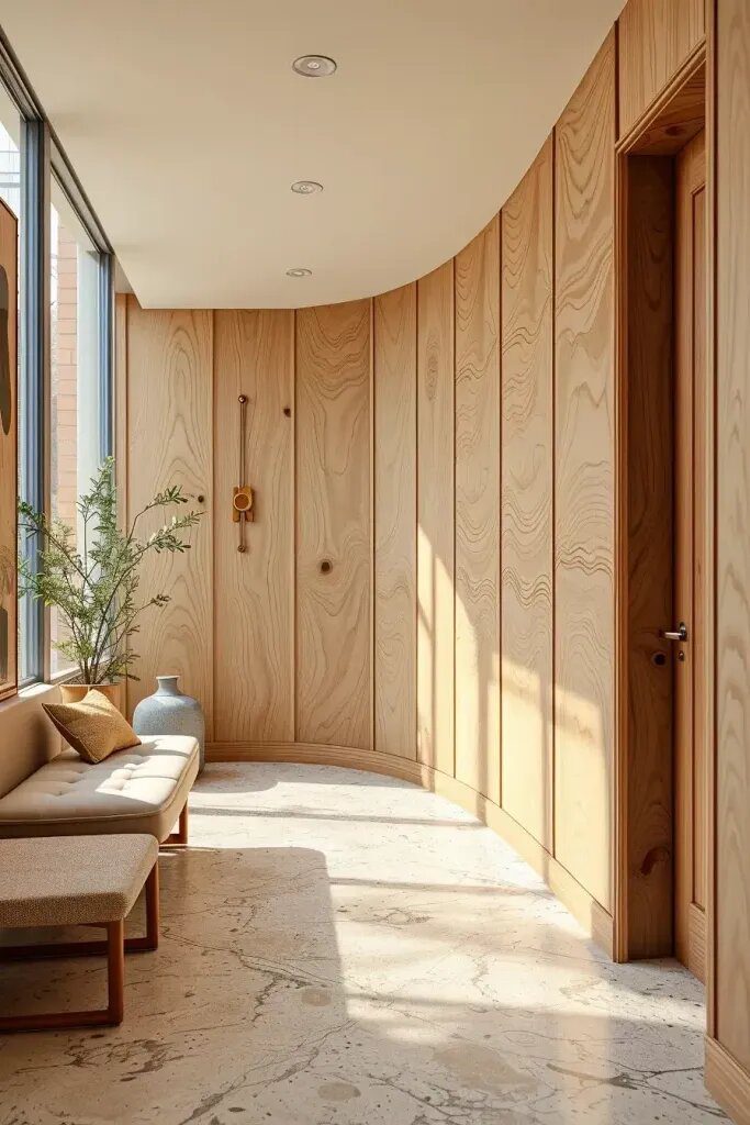 Organic Textured Timber Panels
