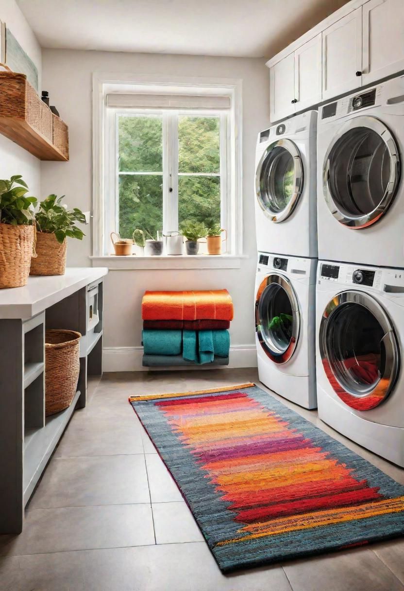 12. Vibrant Rugs for Small Spaces