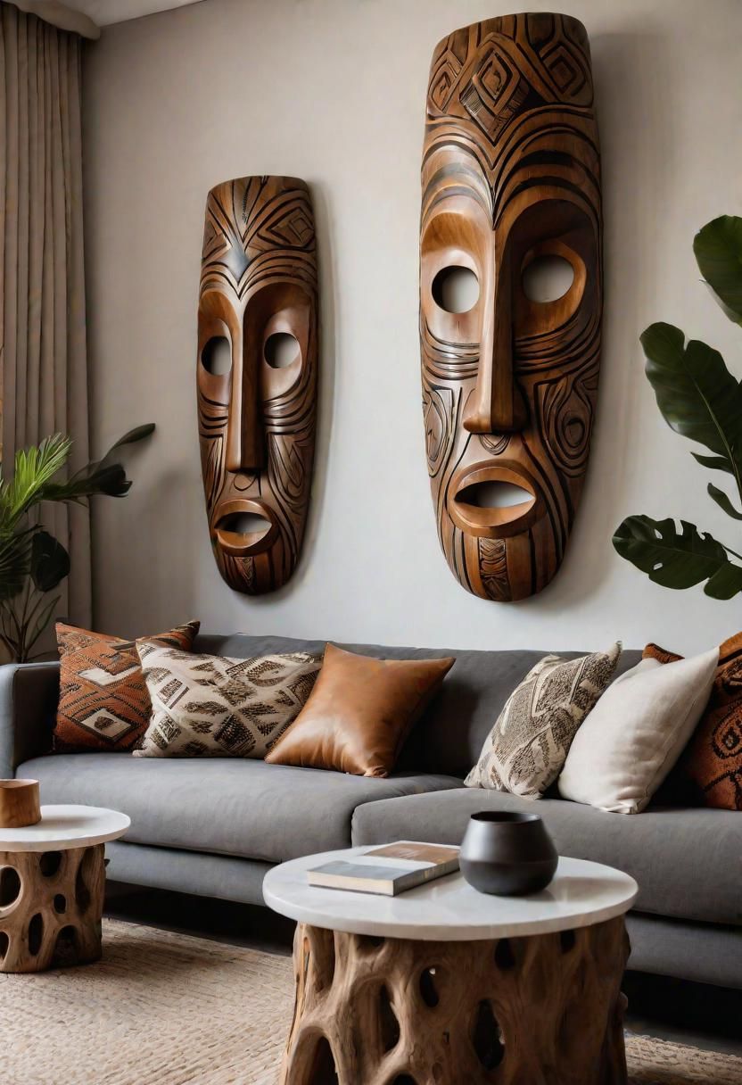 4. Sculptural Tree Trunk Side Tables - photo 4