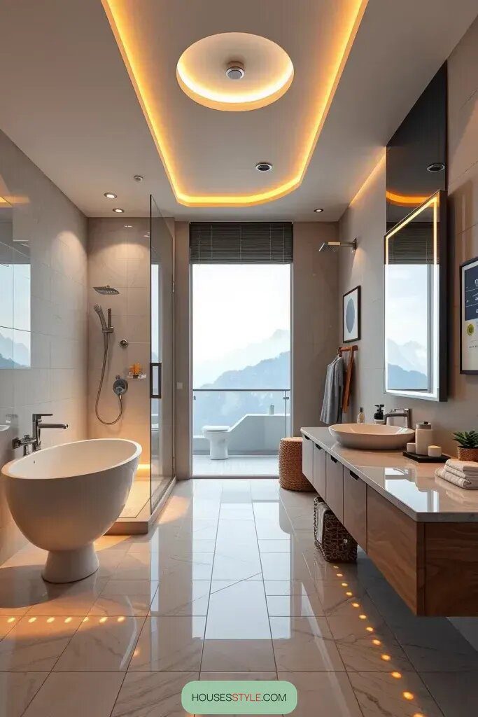 Smart Technology Built Into the Bathroom