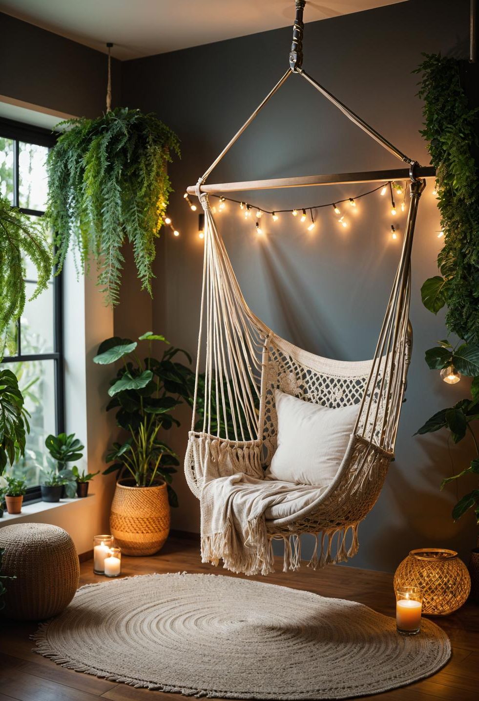 4. Boho Hammock Chair Styling Inspiration - photo 2