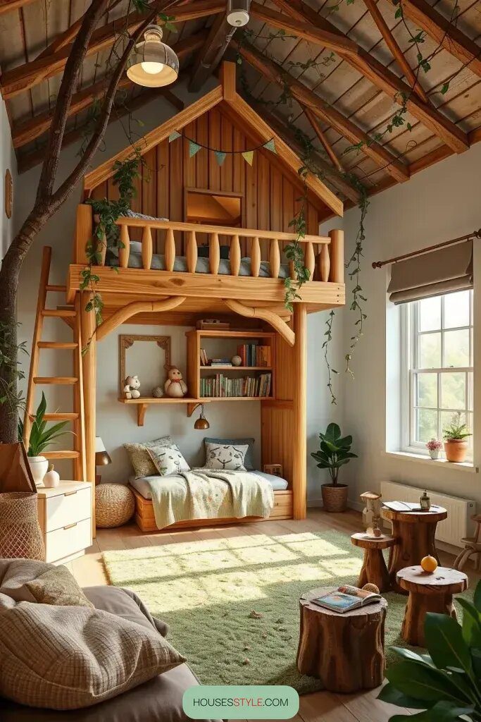 Step Inside a Magical Treehouse Bedroom - photo 2