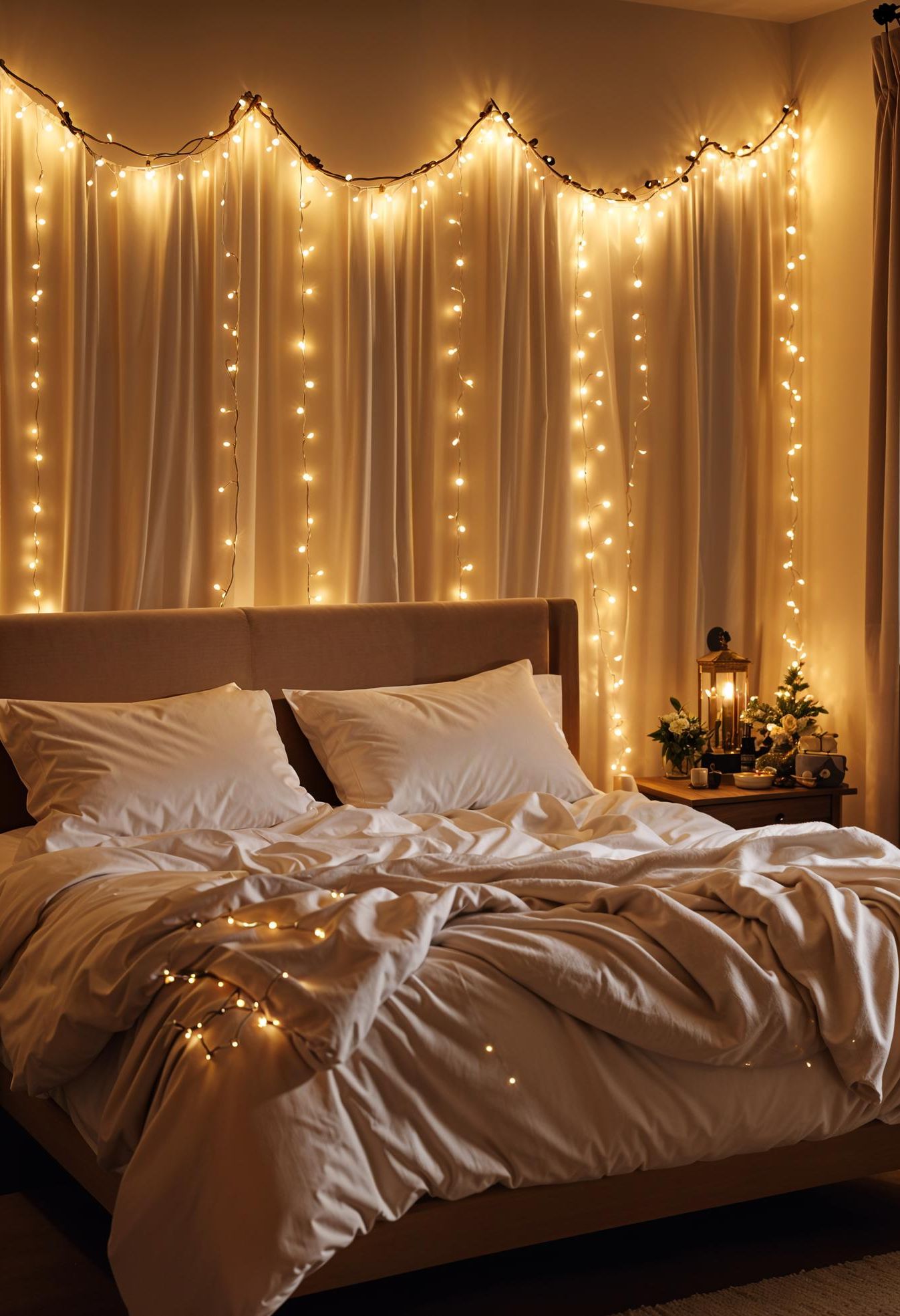 2. Festive Fairy Light Decor Inspiration - photo 3