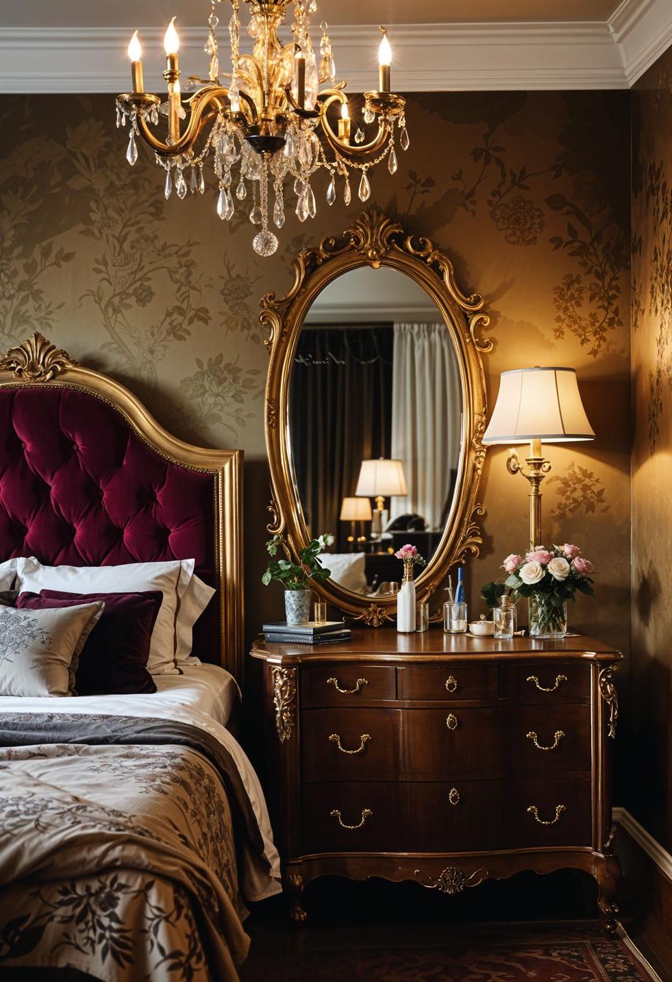 2. Vintage Glamour for Teen Bedrooms - photo 2