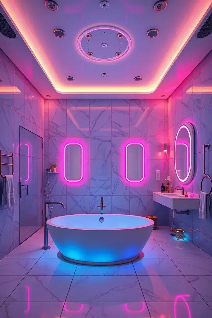 Chromatherapy Lighting for a Mood-Boosting Bath - photo 2