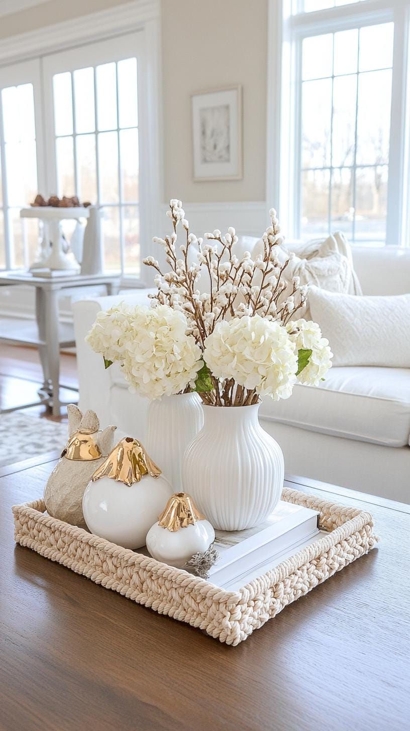 18. Rope crafts with winter-white accents - photo 2