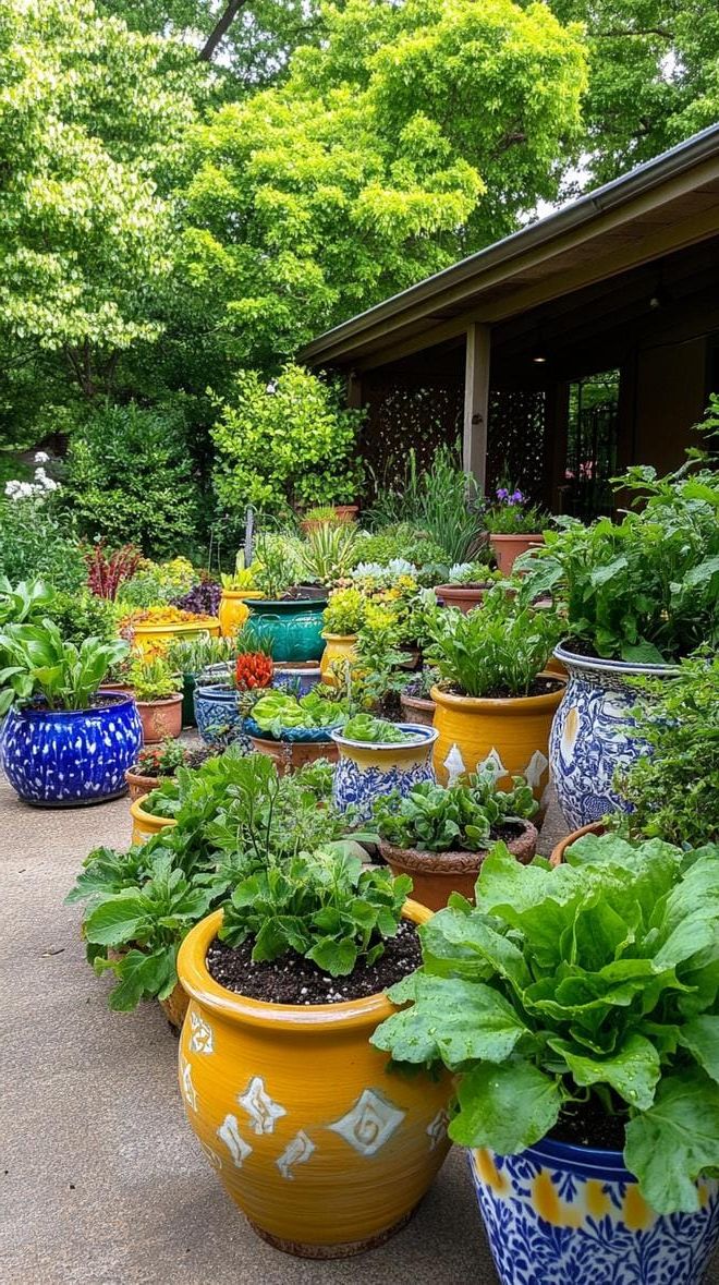 15. Vintage Pots for Vegetable Gardens - photo 3