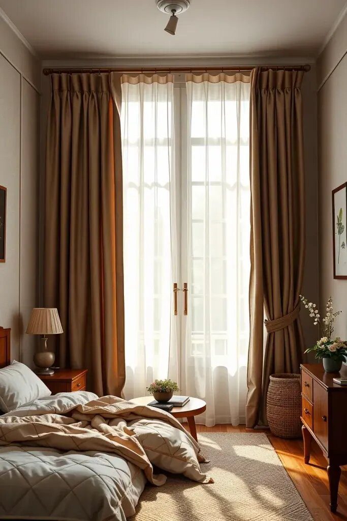 Sheer Curtains for Softer Natural Light