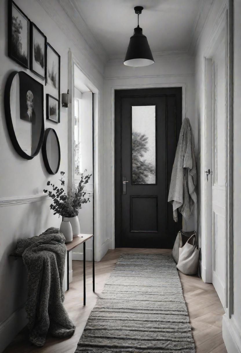 19. Monochrome Textured Throw Ideas