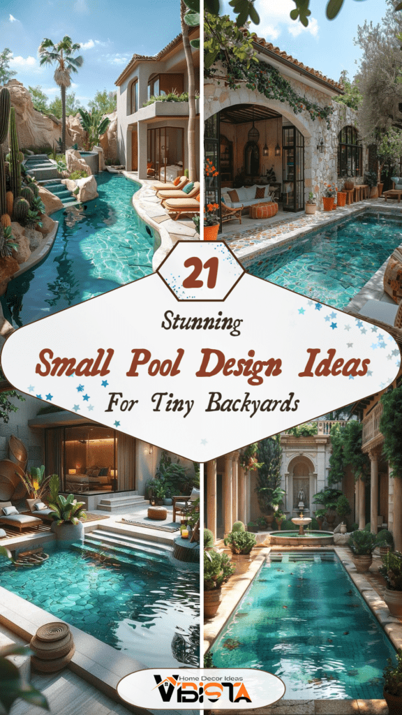 21 Stunning Small Pool Design Ideas For Tiny Backyards