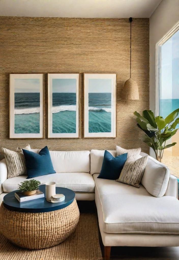 11. Seagrass Wallpaper for Coastal Rooms