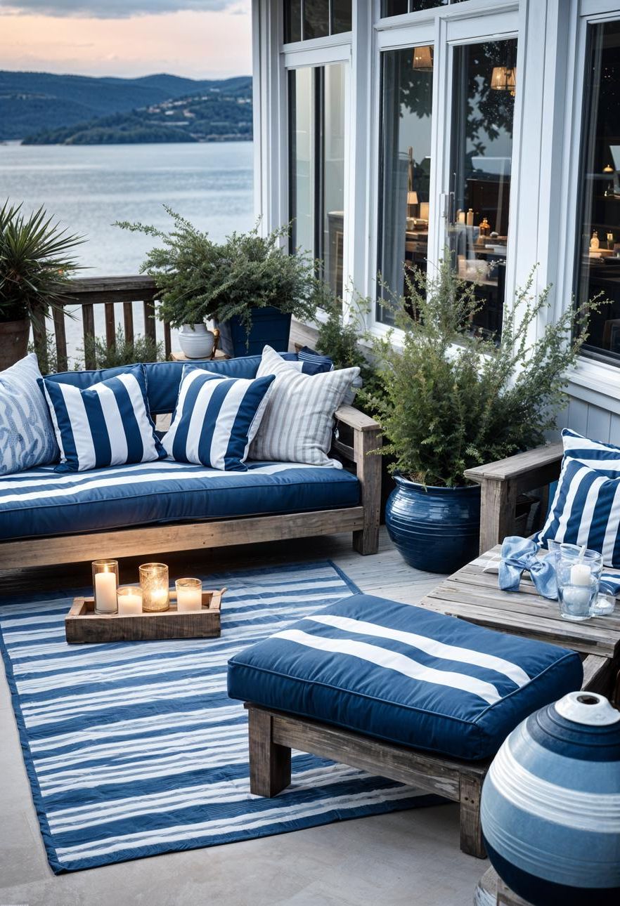 4. Coastal-Style Concrete Patio Ideas - photo 3