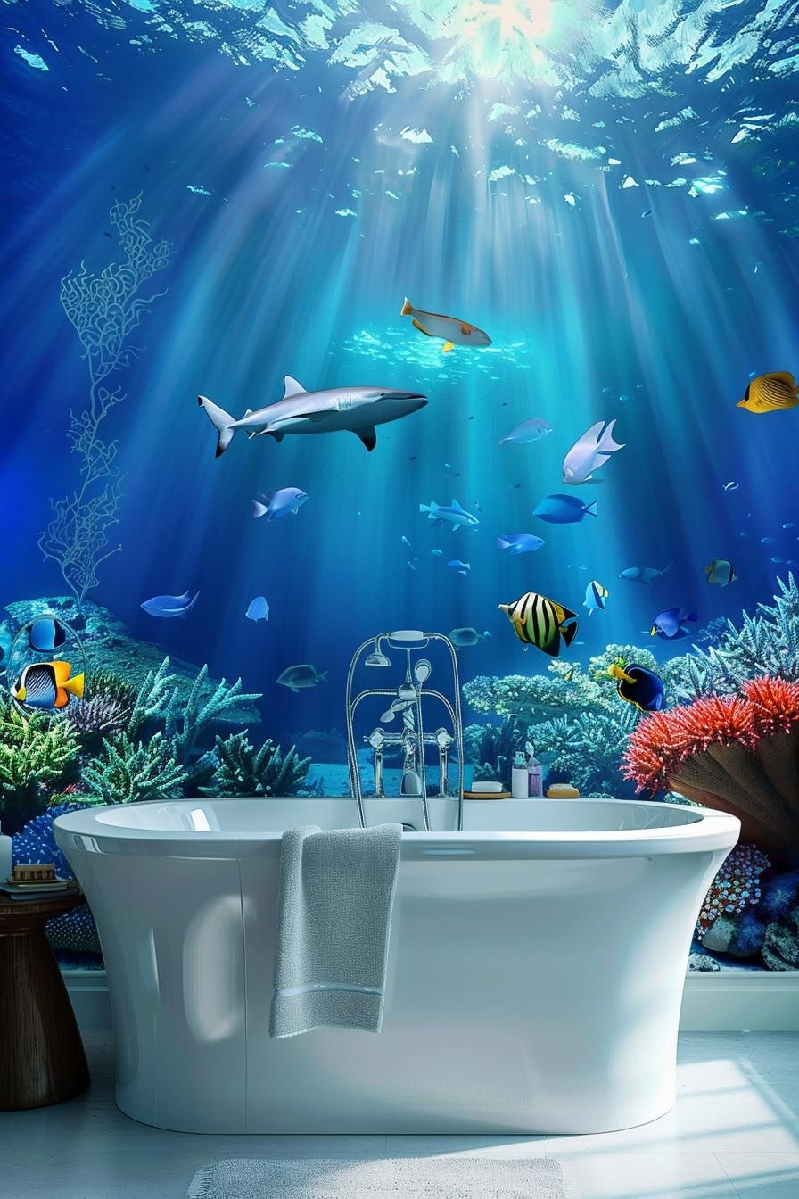 7. Underwater Ocean Wallpaper Themes