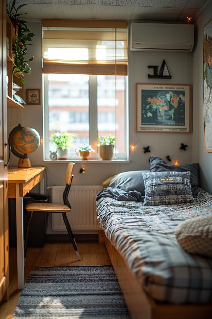 13. Minimalist Dorm Room Ideas - photo 2