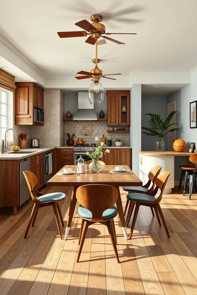 Mid-Century Modern Furniture for the Kitchen