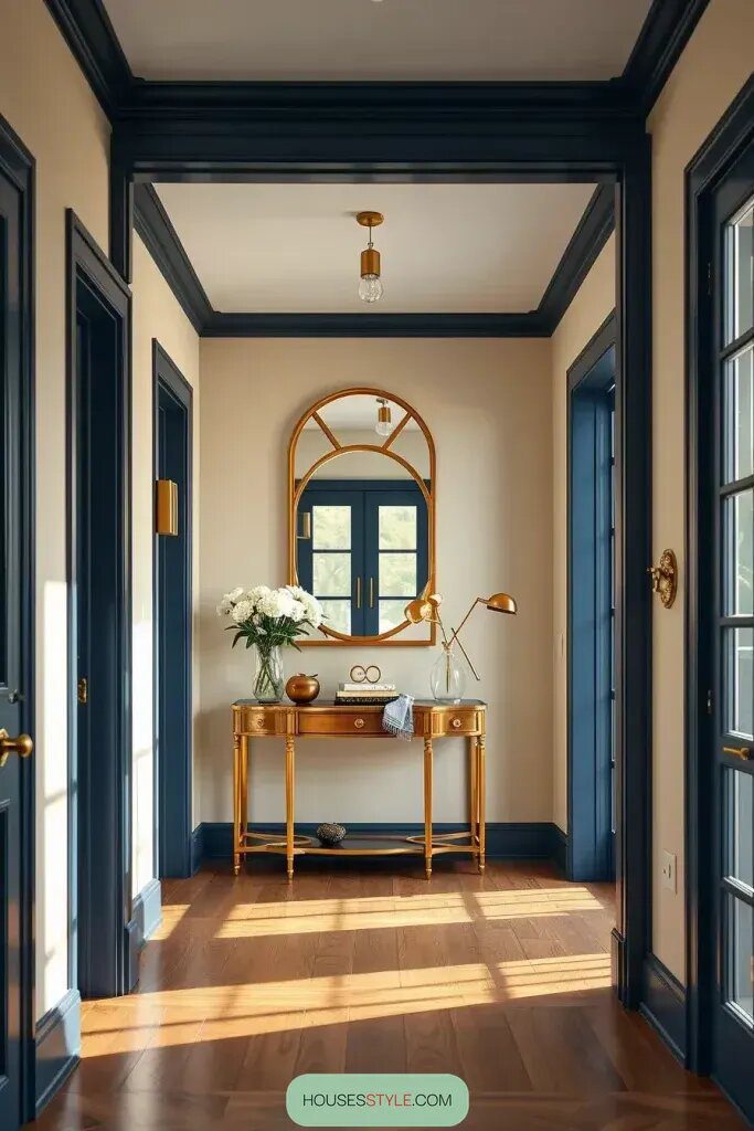Adding Character with Painted Trim and Baseboards