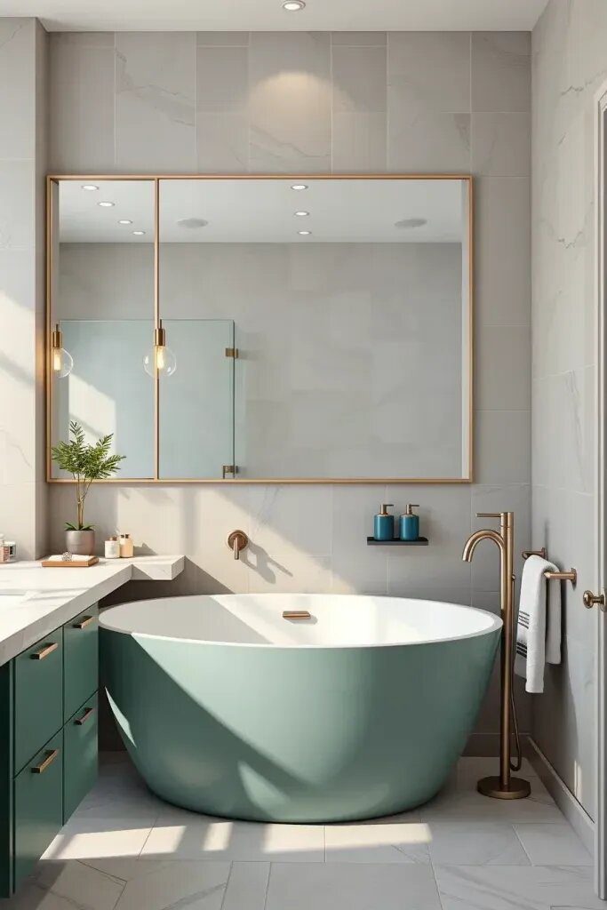 Sage And Blue Vanity Units That Elevate Style