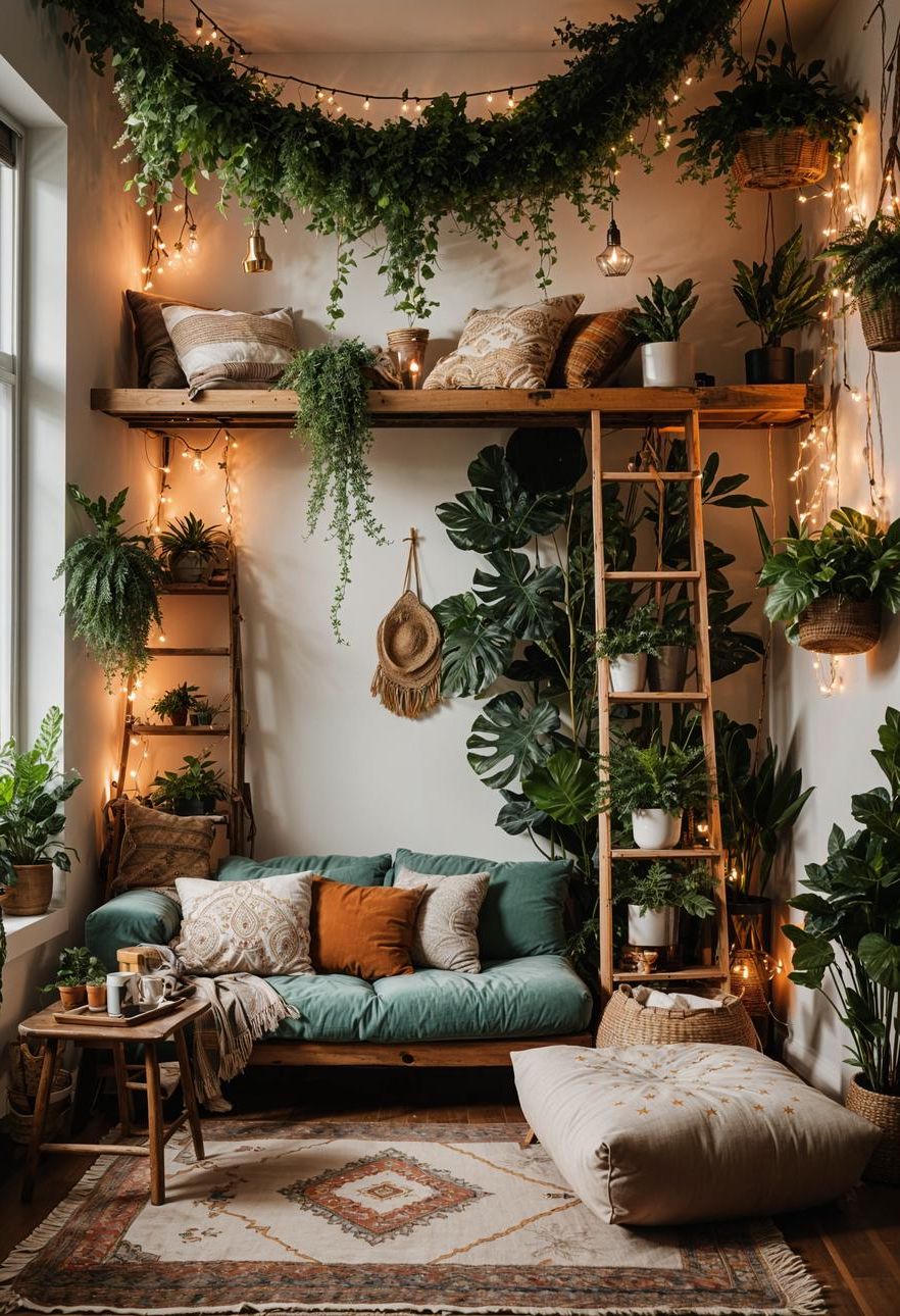 5. Bohemian Loft Lounge Setup - photo 3