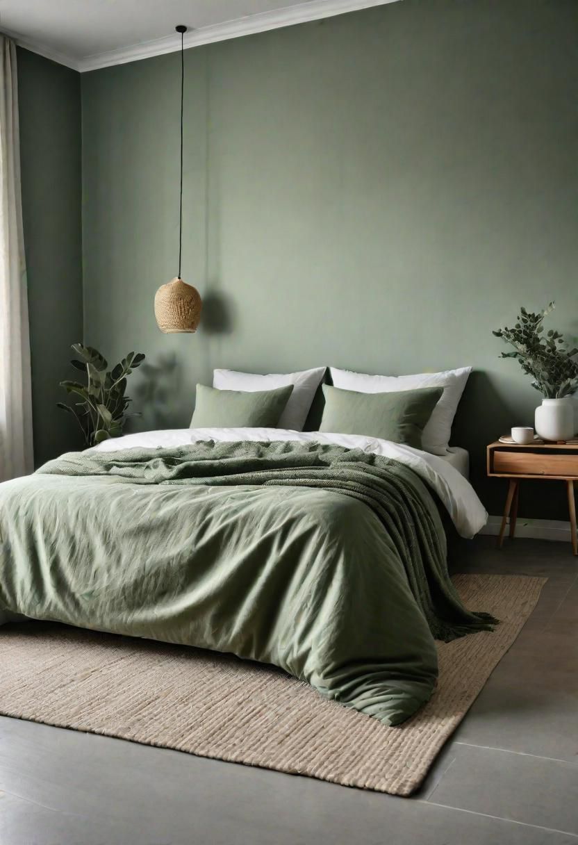 16. Sage Green Bedding Sets