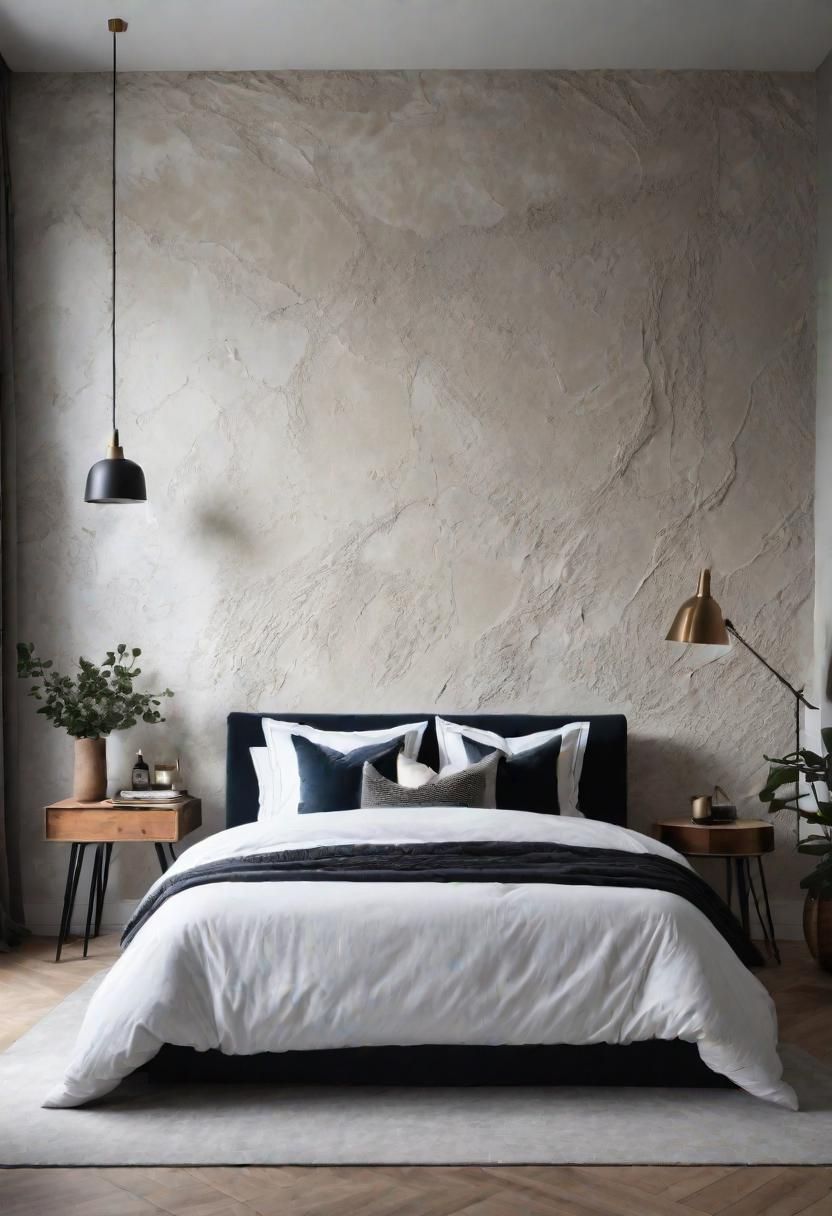 9. Textured Plaster Wall for an Old-World Look