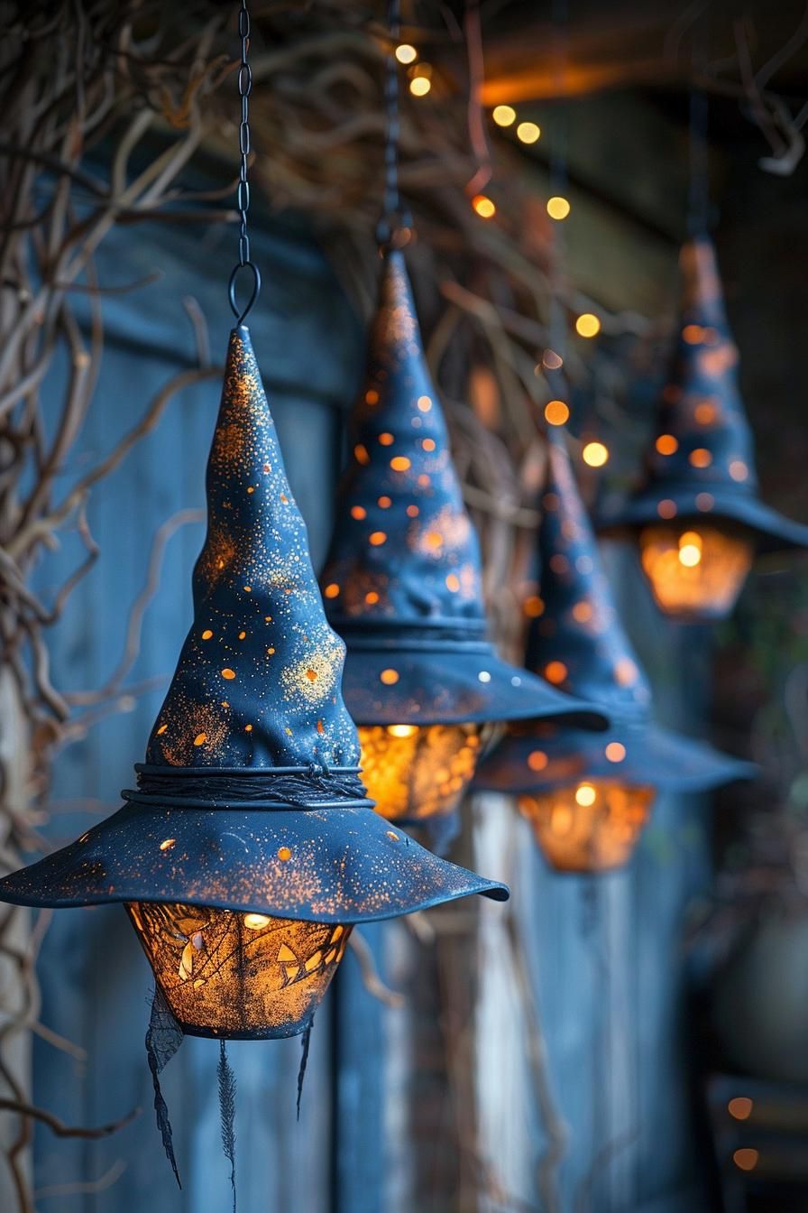 4. Enchanting Witch Hat Fairy Lights - photo 3