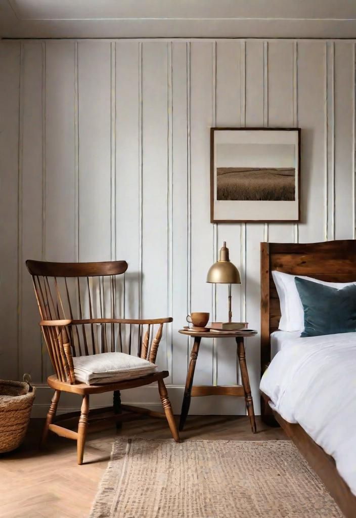 24. Reading Nook With Spindle Back Chairs