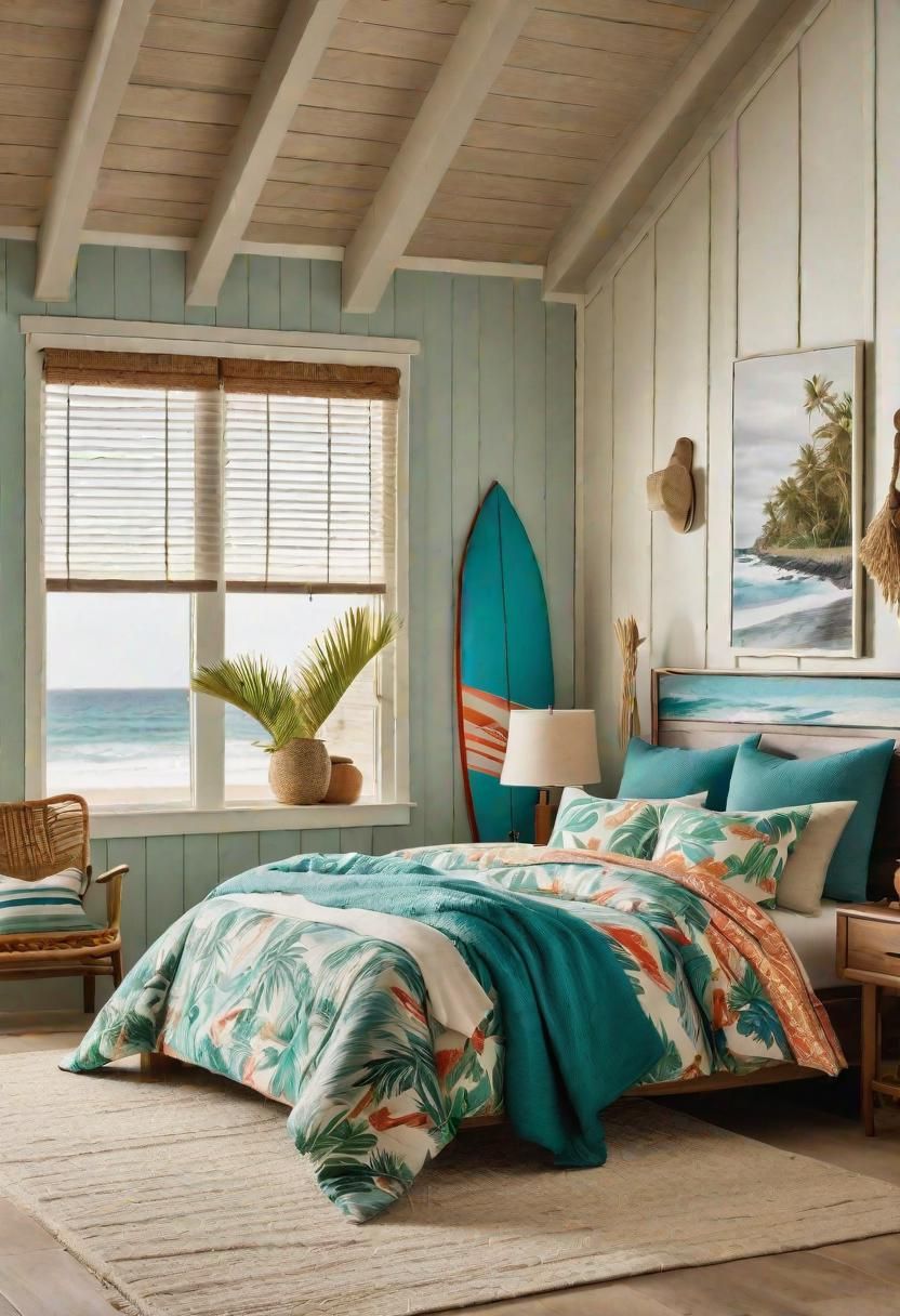 22. Beach-Inspired Teen Boy Bedroom
