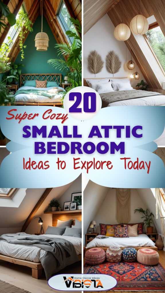 20 Super Cozy Small Attic Bedroom Ideas to Explore Today