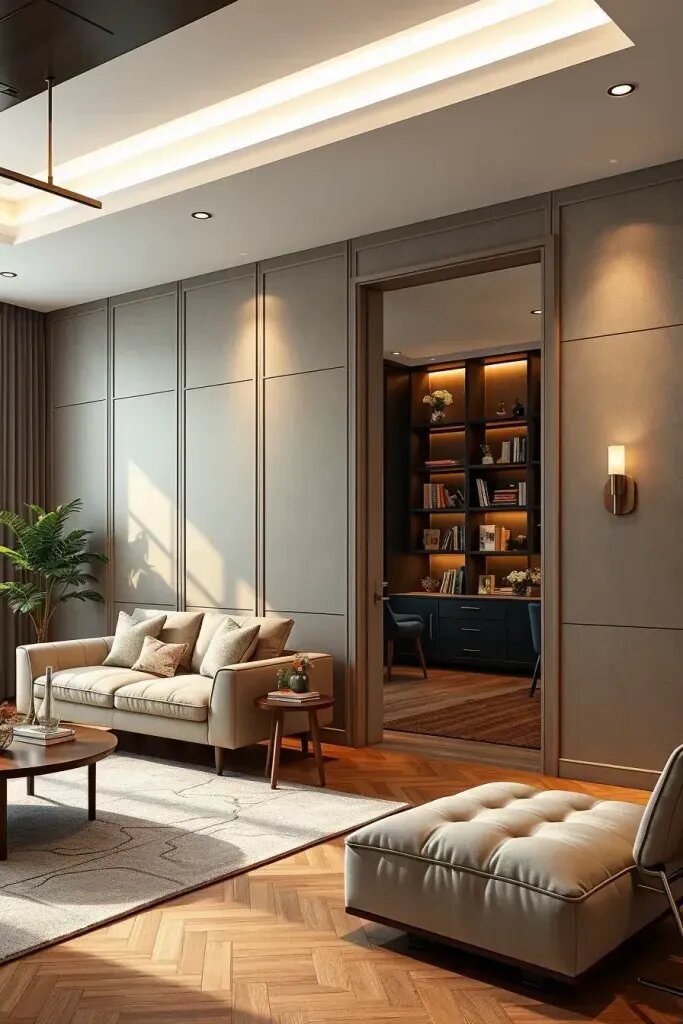 Hidden Rooms Behind Seamless Wall Panels - photo 2