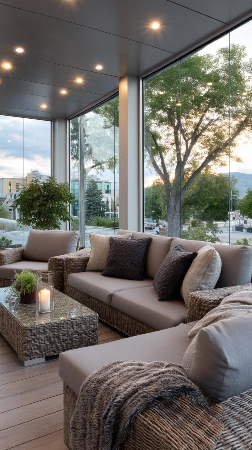 27. A Modern Porch With Wide Open Views - photo 4