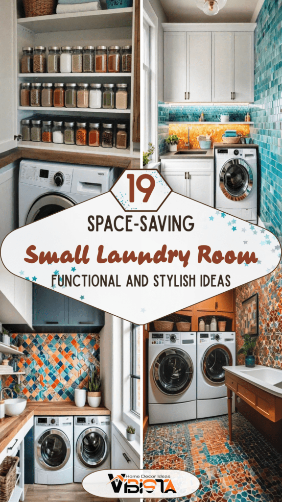 19 Space-Saving Small Laundry Room Ideas: Functional and Stylish