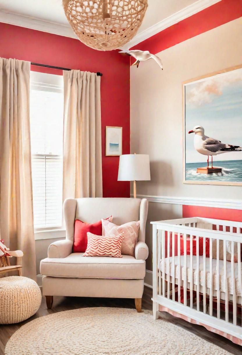 30. Coastal Lighthouse Nursery Theme - photo 2
