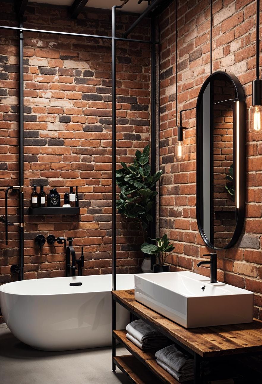 6. Industrial Style Bathroom Inspiration - photo 3