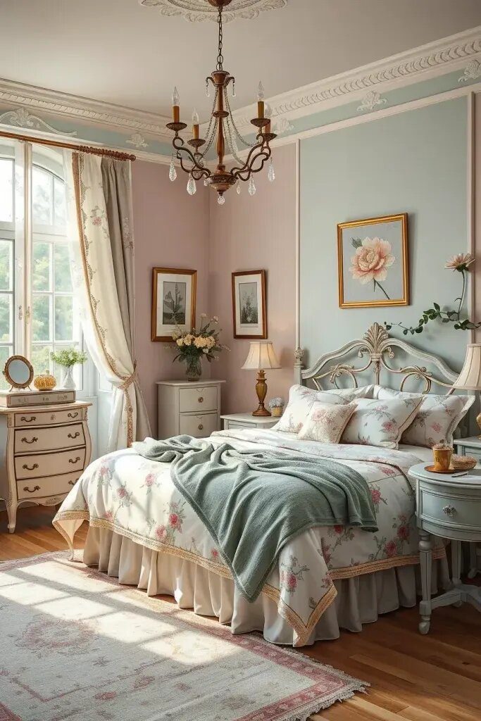 Pastel Colors for a Calm, Peaceful Bedroom