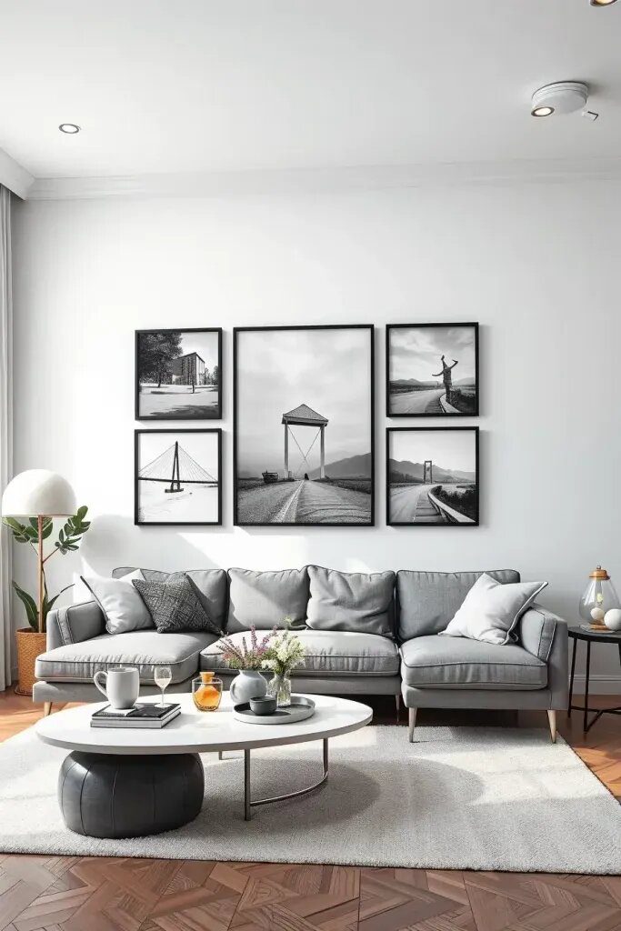 15. Style Family Photos in a Monochrome Palette
