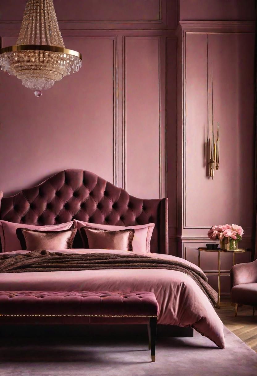 19. Mauve Pink Bed Frame Ideas