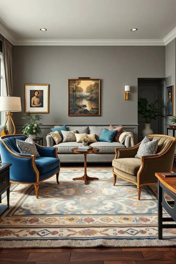 Add Personality with Bold Accent Chairs