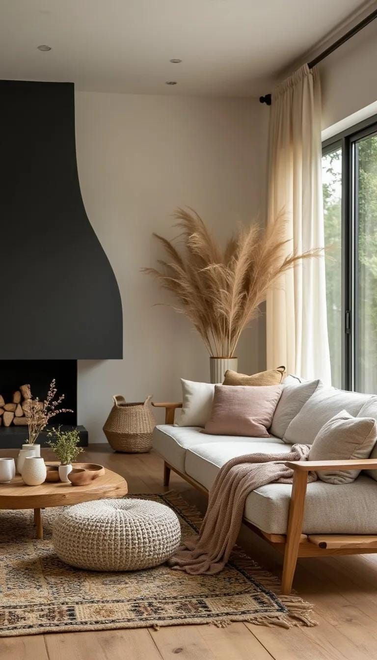 8. Scandinavian Sofas With Organic Wood Frames
