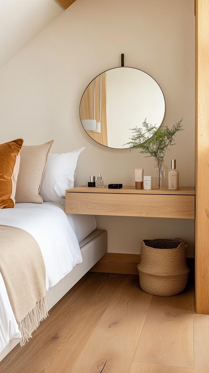 4. Floating Vanity With Wall Mirror - photo 3