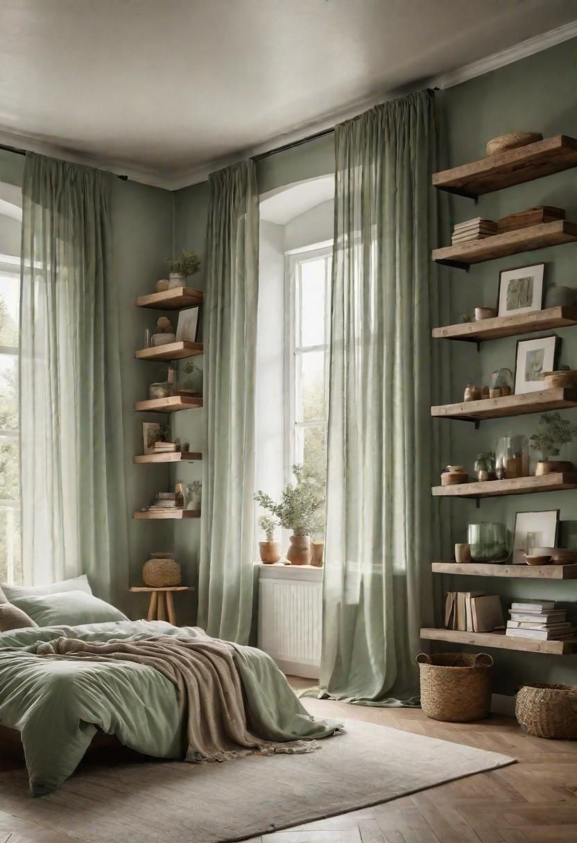 32. Fresh Sage Green Bedroom Ideas