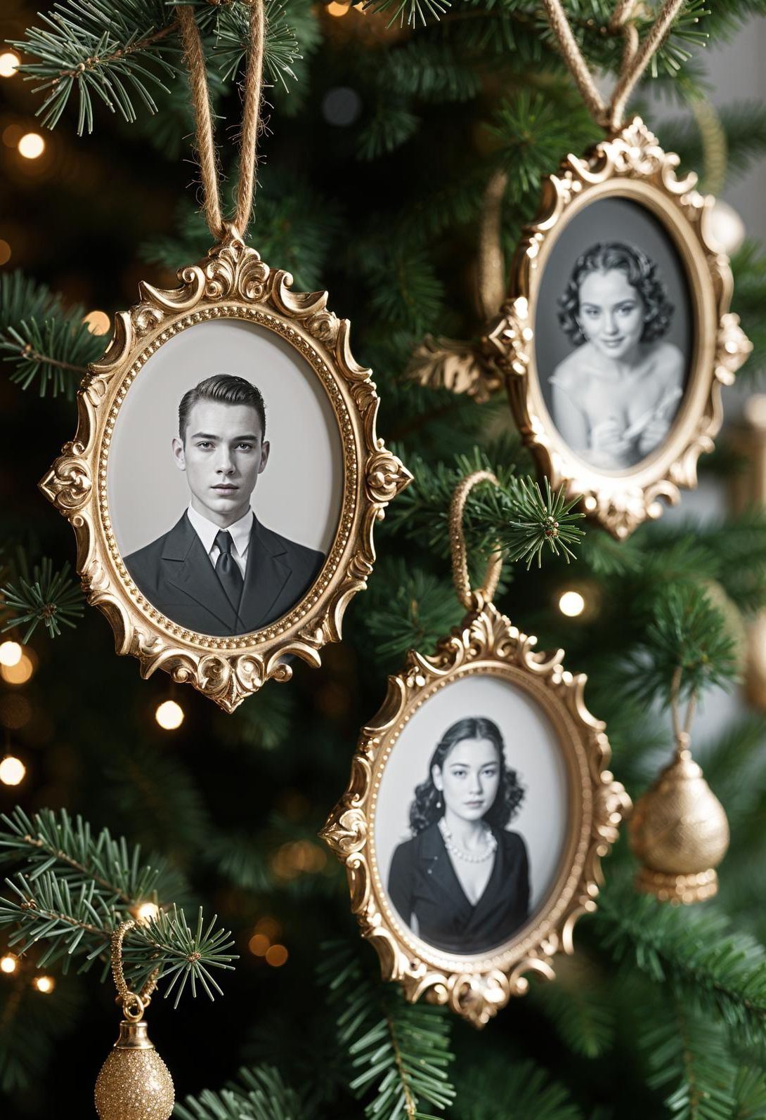 14. Vintage-Inspired Tree Ornaments - photo 2