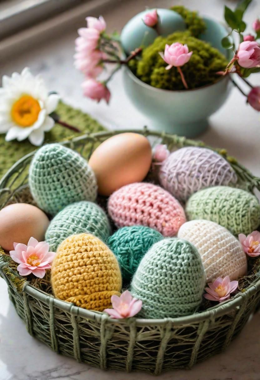 11. Pastel Crochet Egg Covers - photo 2