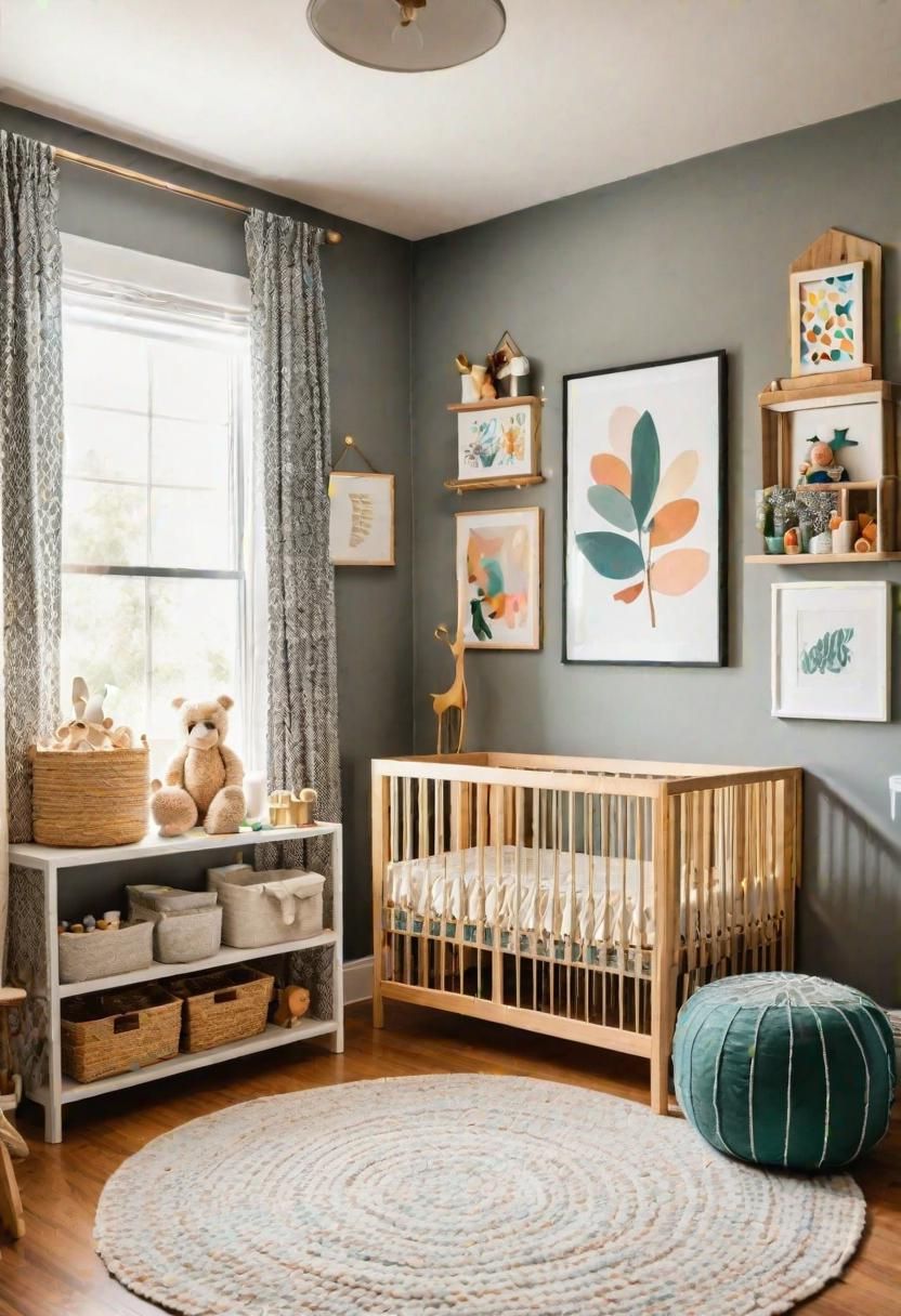 23. Art Studio Nursery Setup