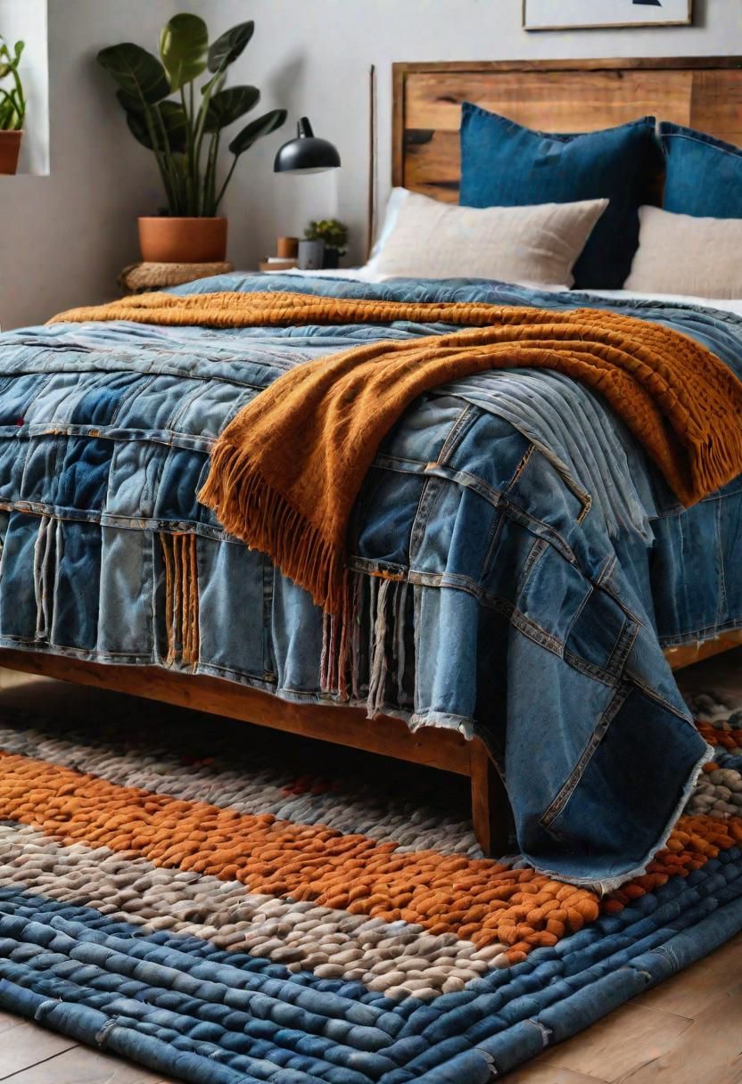 34. Upcycling Denim into Rugs - photo 2