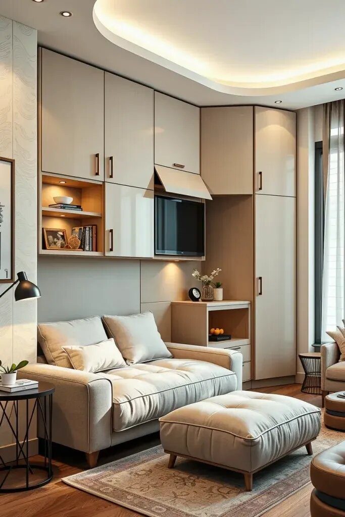 Cabinets That Convert Into Cozy Seating - photo 2