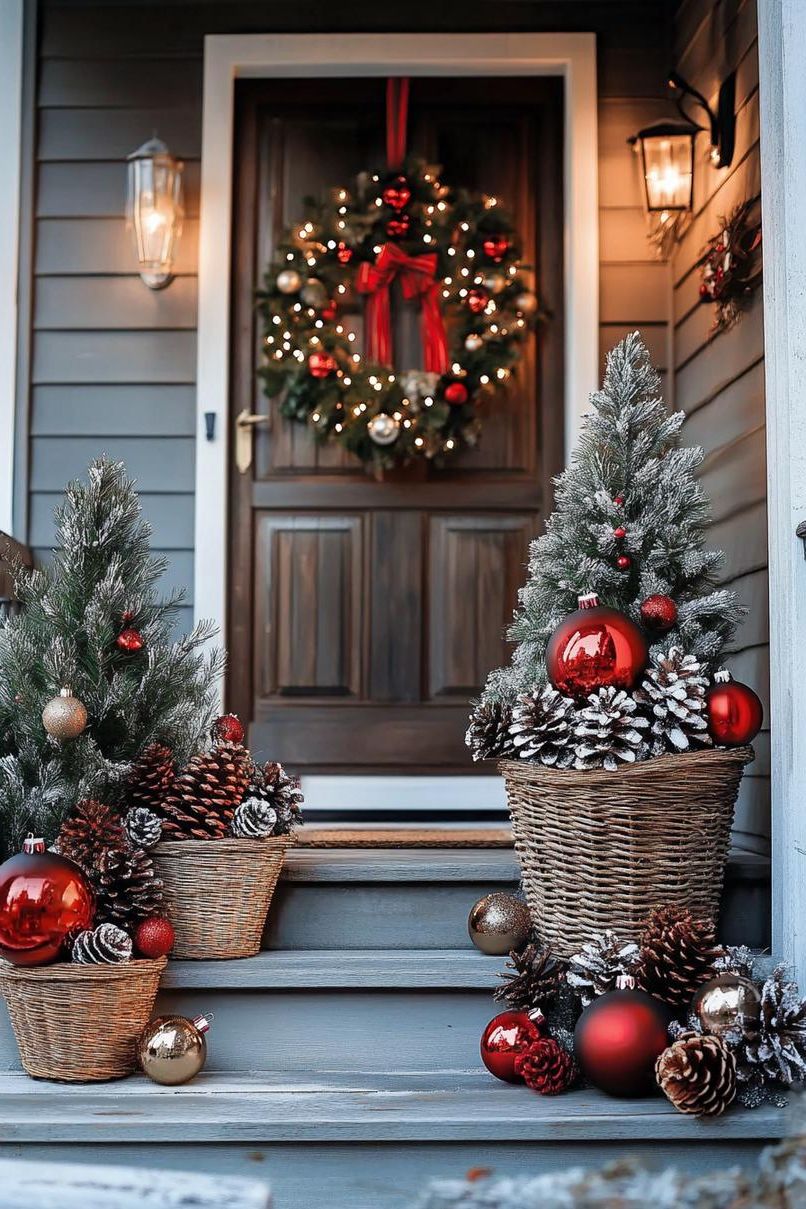 14. Wicker Baskets for Holiday Decor - photo 2